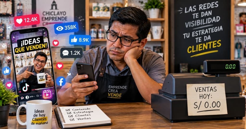 ¿Por Qué tus Videos Tienen 'Likes' pero tu Caja Registradora Sigue Vacía?