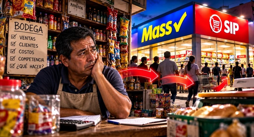¡¡¡CÓMO DEFENDER TU BODEGA!!! ¿TIENDAS MASS Y "SIP" TE VAN A QUITAR MÁS CLIENTES? - La jugada de Intercorp para devolverle plata a tus vecinos y las 4 armas de R&C Editores para no quebrar. (⚡ Radiografía de Retail, Guerra de Billeteras & Comercio Barrial • R&C Editores)
